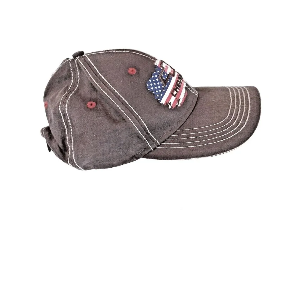 Chevrolet‎ Racing Mens Brown Baseball Cap StrapBack Hat Chevrolet Group Vintage